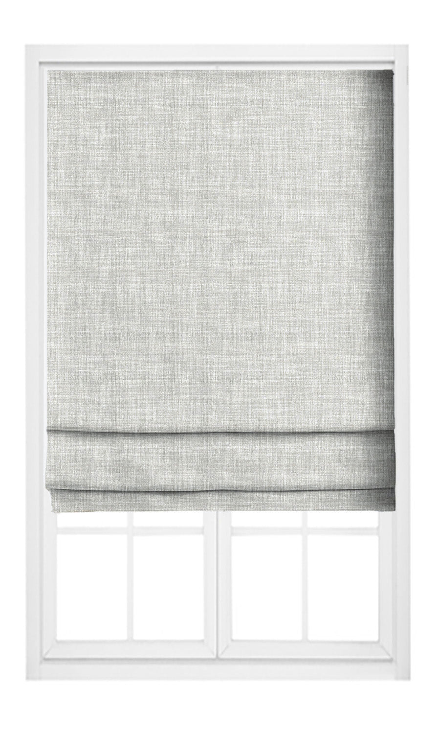 Linen Texture Window Curtains (Pale Gray) Extra Long Short Wide
