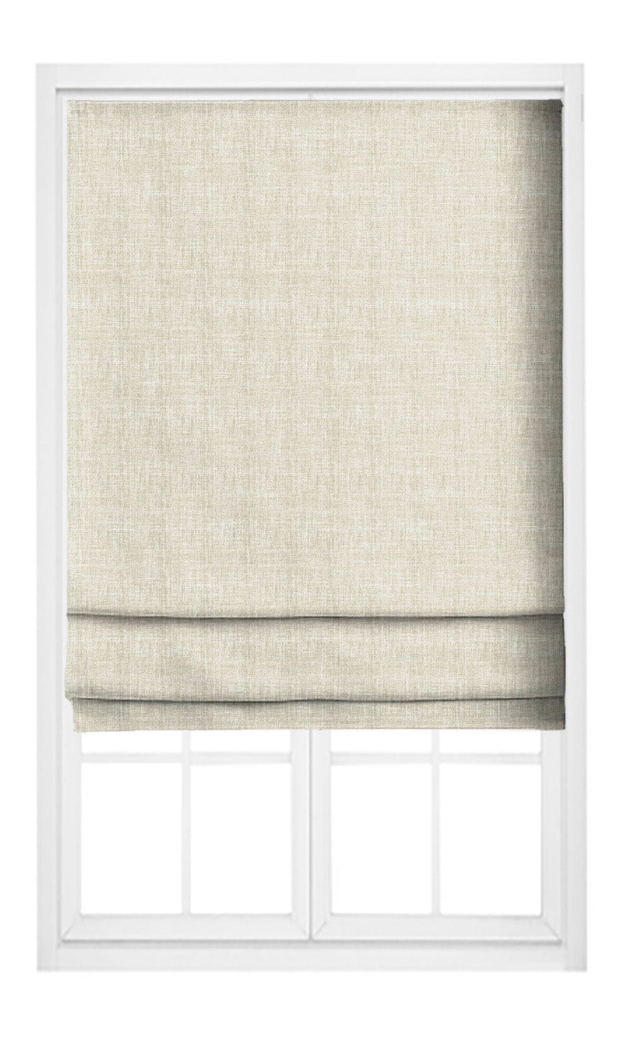 Linen Texture Window Curtains (Greige) Extra Long Short Wide