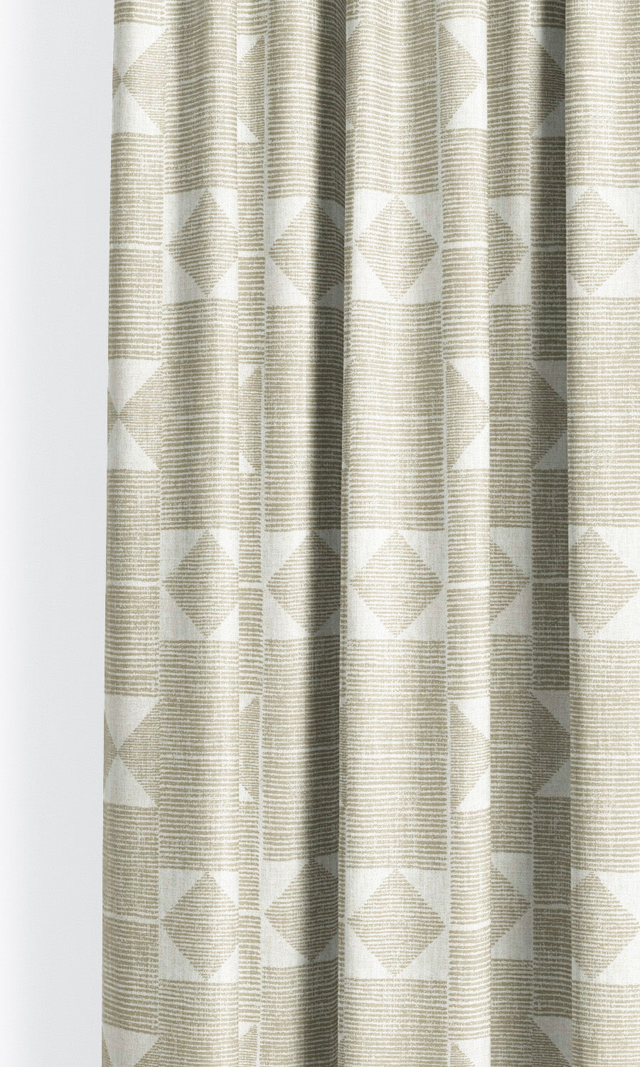 Geometric Print Roman Shades (Beige/ White) for Living, Bedroom, Kitchen, Bathroom