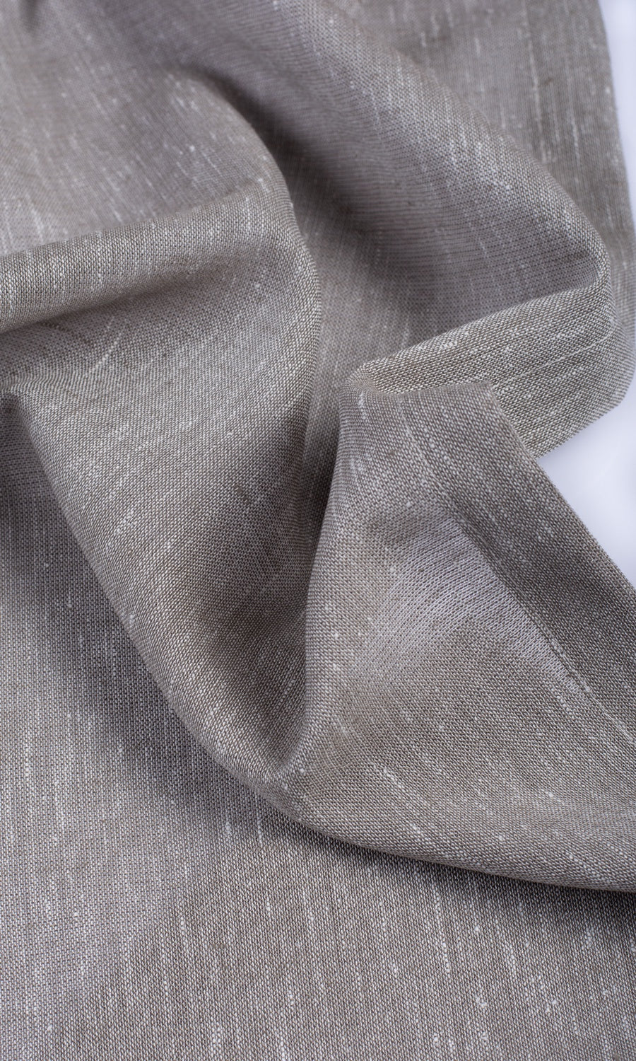Plain Sheer Curtain Panels (Warm Grey) Extra Long Short Wide