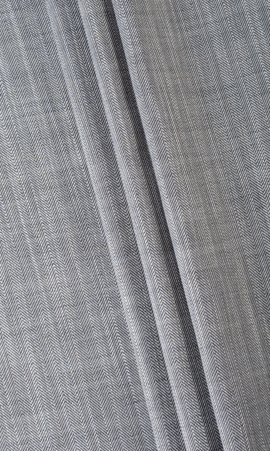 Textured Semi-Sheer Curtain Panels (Gray) Extra Long Short Wide