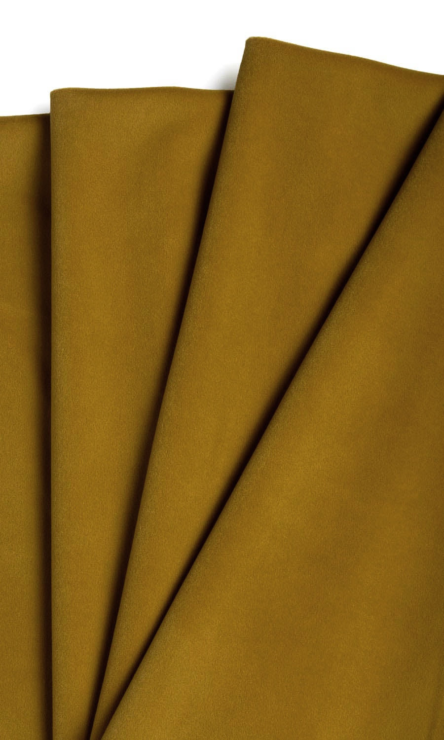 Velvet Custom Curtains (Golden Yellow)