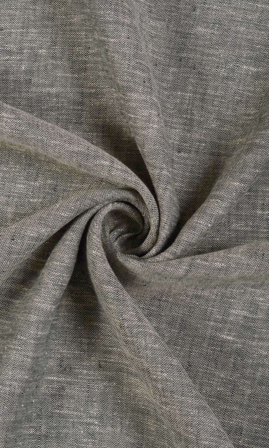 Sheer Linen Custom Curtains (Grey)