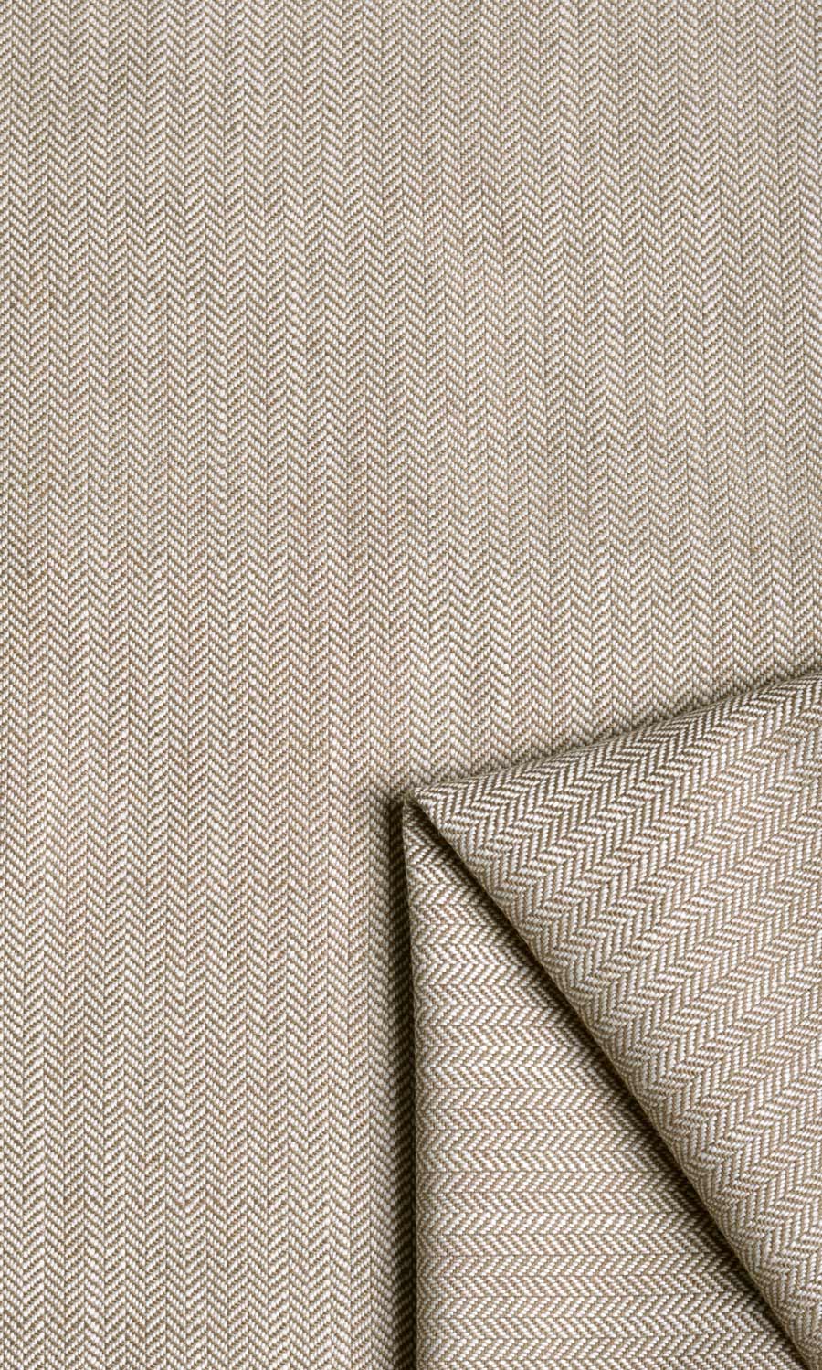 Herringbone Textured Drapery (Cedar Brown) Extra Long Short Wide