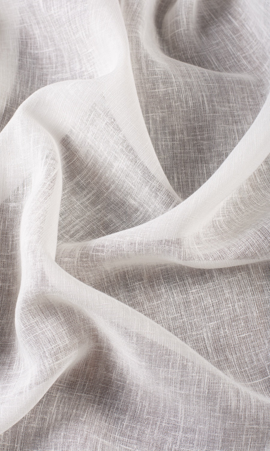 Plain Sheer Custom Curtains (Cream/ Off-White)