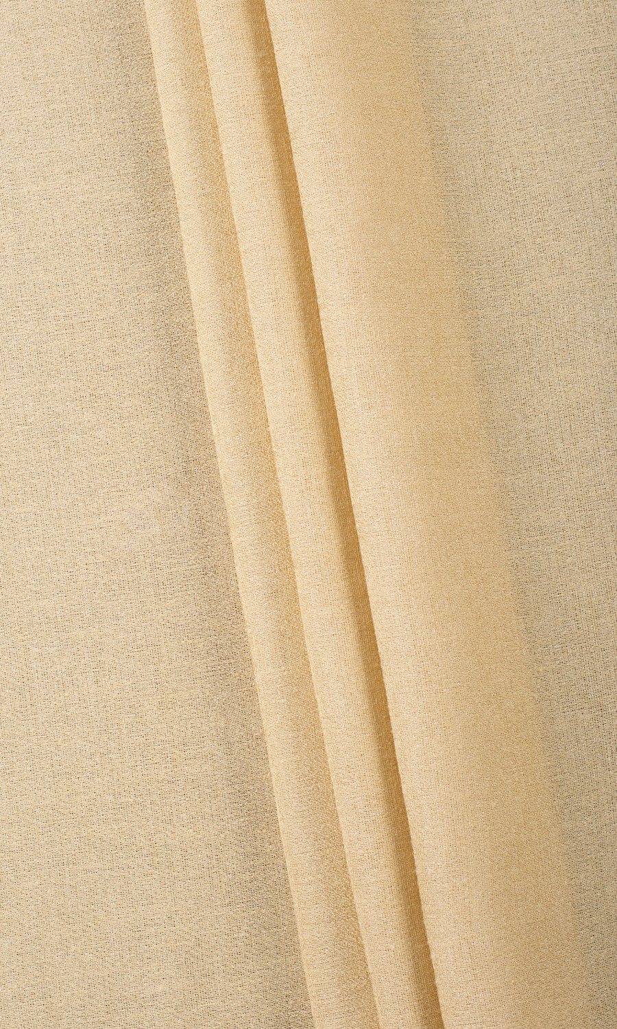 Sheer Curtain Panels for Living, Bedroom, Kitchen, Bathroom (Macaroon Beige/ Warm Yellow)