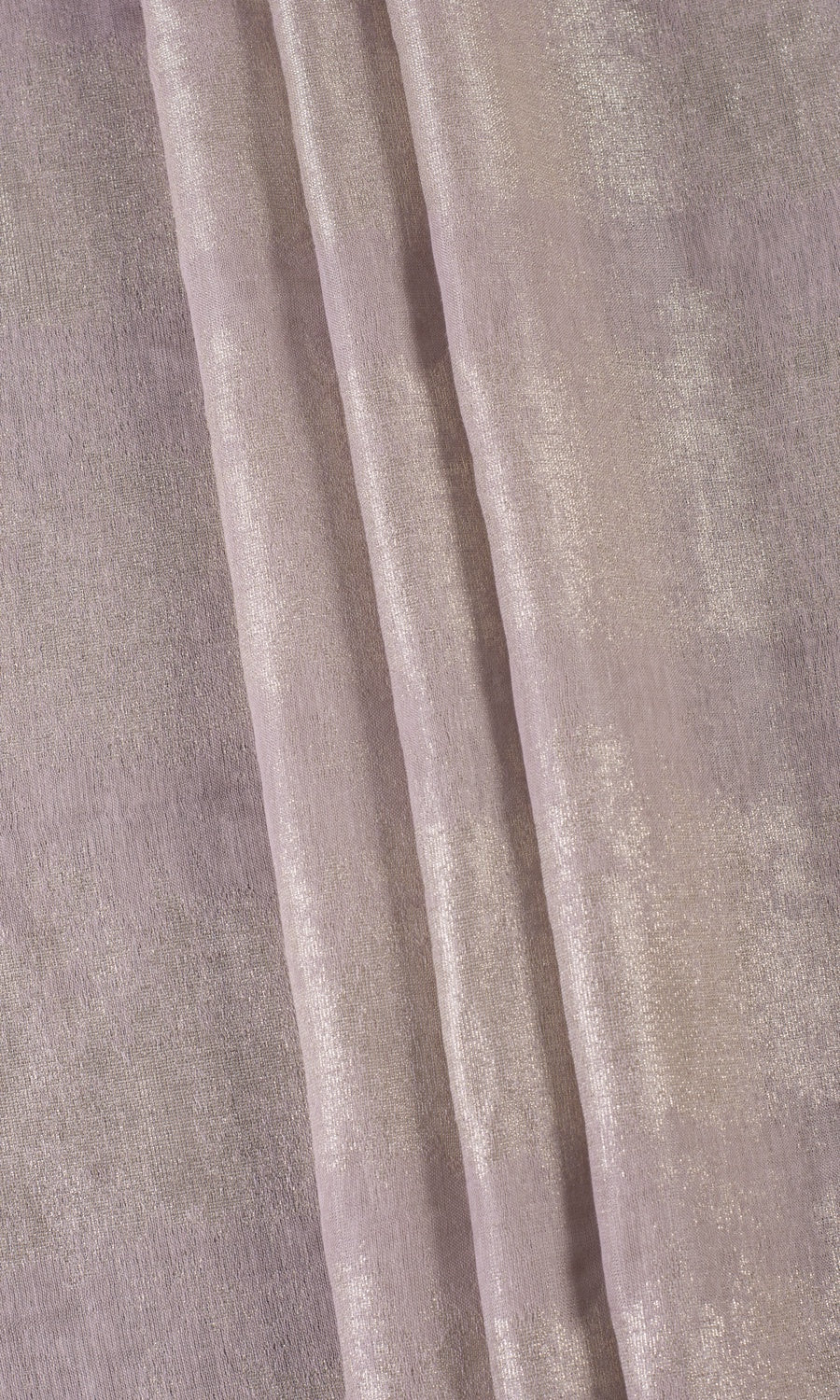 Textured Pinch Pleat, Rod Pocket, Eyelet Curtains (Dusty Pink/ Gold)