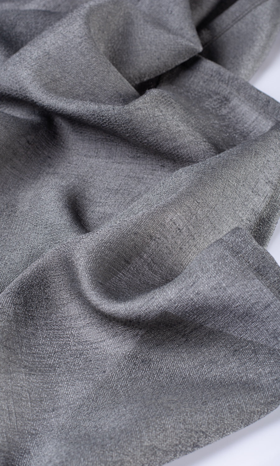 Plain Sheer Drapes for Living, Bedroom, Kitchen, Bathroom (Dark Grey)