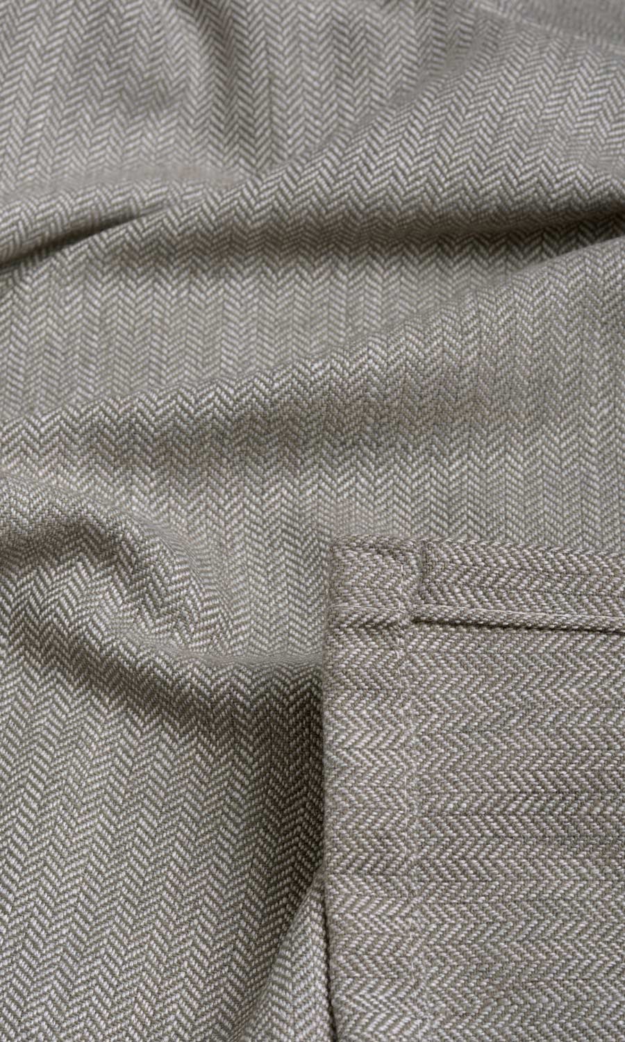 Herringbone Textured Drapery for Living, Bedroom, Kitchen, Bathroom (Deep Gray)