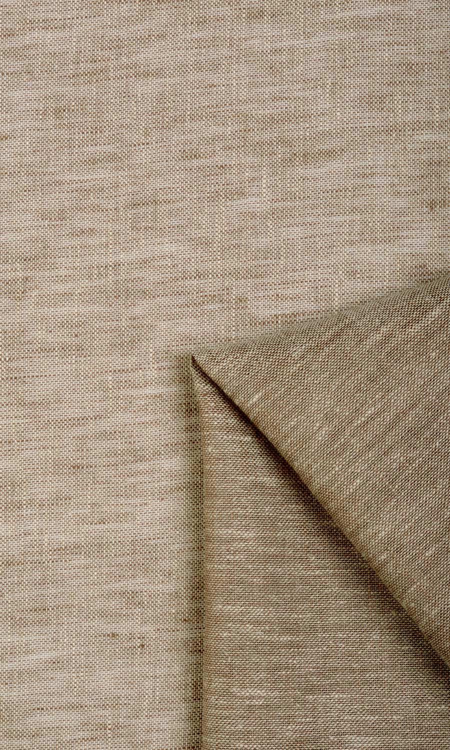 Linen Sheer Custom Curtains (Beige/ Brown/ Umber)