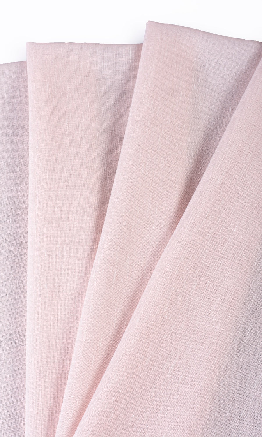 Plain Sheer Curtains / Drapes / Window Drapery Panels (Powder Pink)