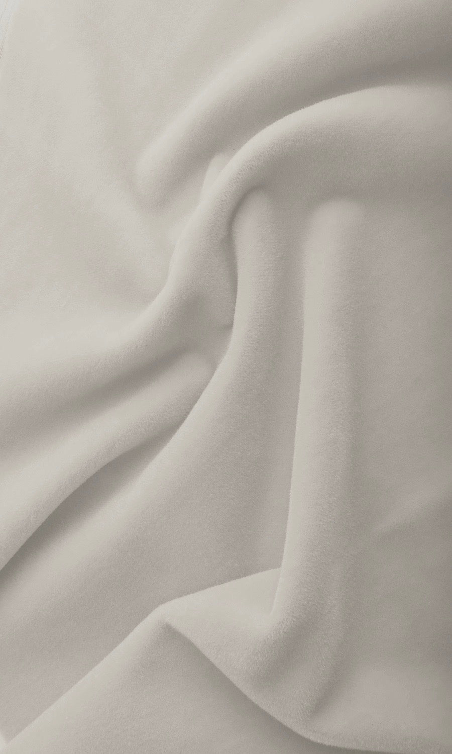 Velvet Pinch Pleat, Rod Pocket, Eyelet Curtains (Warm White)