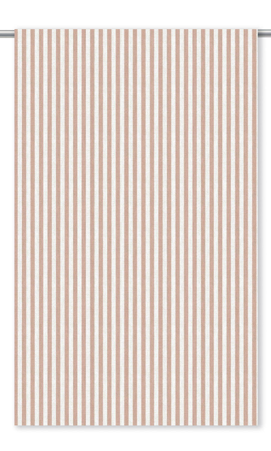 Candy Striped Shades (Blush Pink/ White) for Living, Bedroom, Kitchen, Bathroom