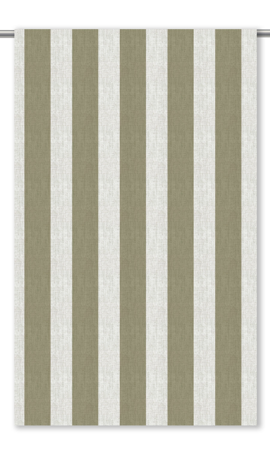 Awning Striped Window Blinds (Peanut Brown/ White)