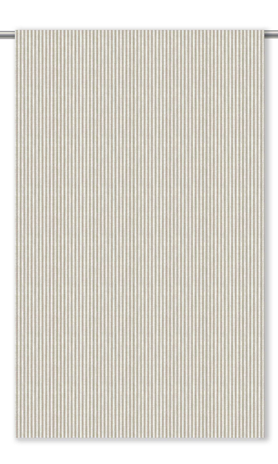 Candy Striped Roman Shades (Peanut Brown/ White) for Living, Bedroom, Kitchen, Bathroom