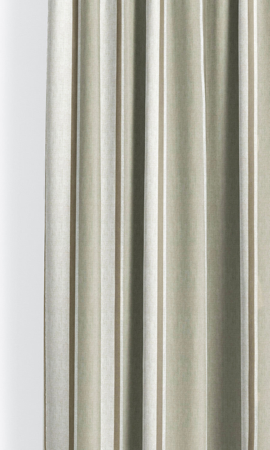 Regency Striped Fabric Blinds (Beige/ Coffee Brown) for Living, Bedroom, Kitchen, Bathroom