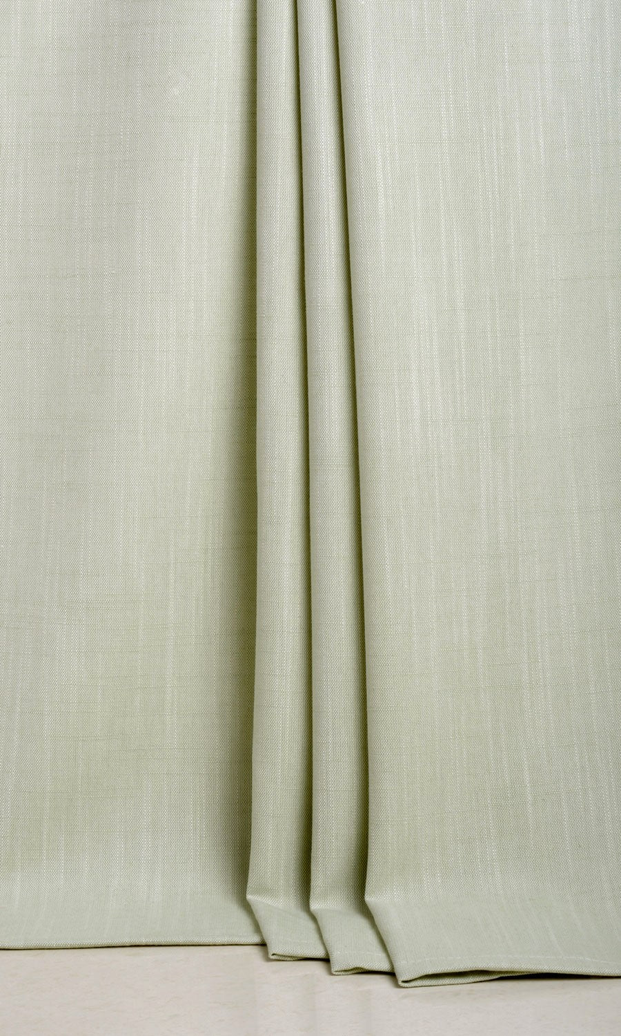 Plain Linen Texture Window Curtains for Living, Bedroom, Kitchen, Bathroom (Mint Green)
