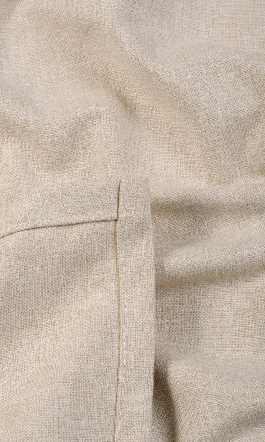Linen Blend Curtains / Drapes / Window Drapery Panels (Beige)