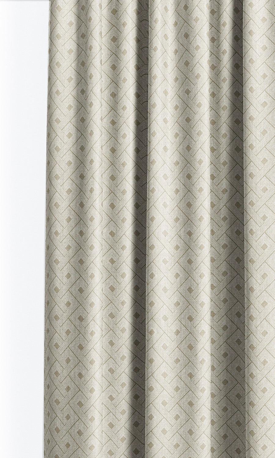 Basketweave Print Flat, Plain, Fake, Faux, European Relaxed Roman Shades (Pale Brown/ Beige)