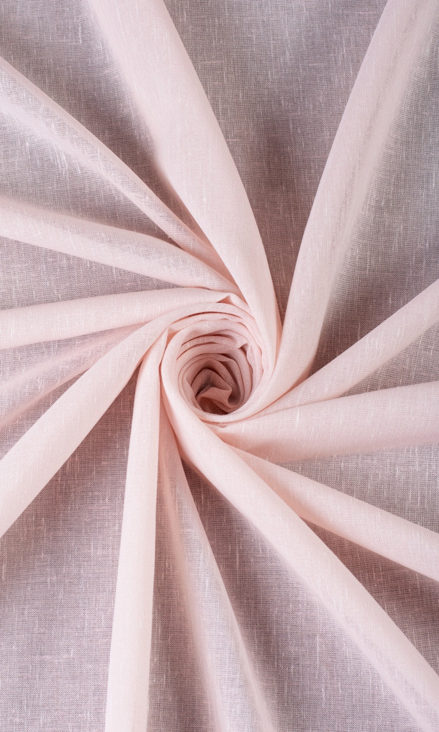 Plain Sheer Pinch Pleat, Rod Pocket, Eyelet Curtains (Powder Pink)