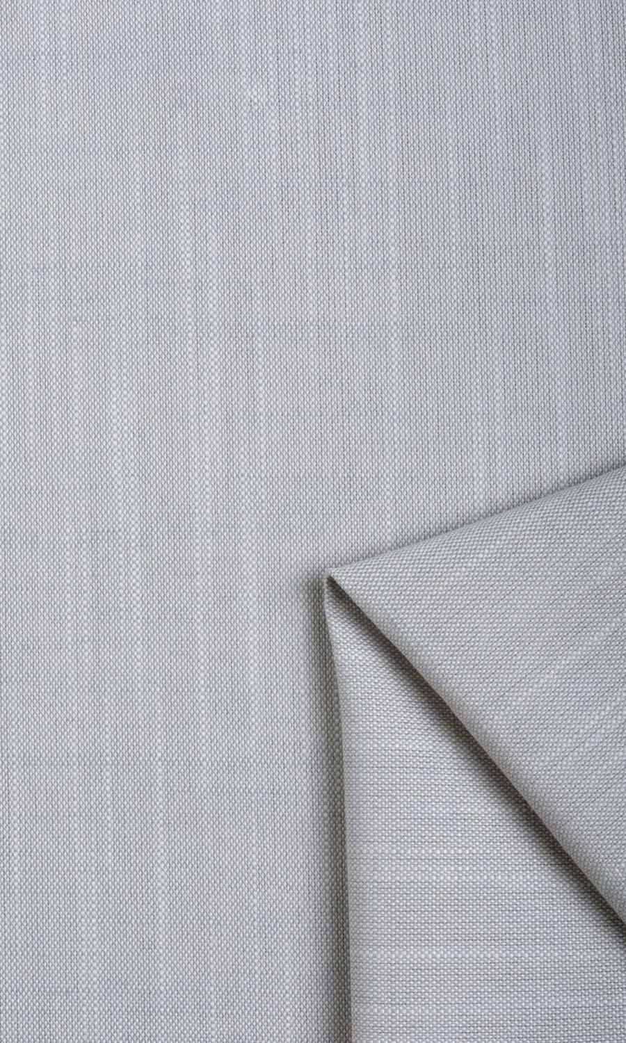 Plain Linen Texture Pinch Pleat, Rod Pocket, Eyelet Curtains (Silver Grey)