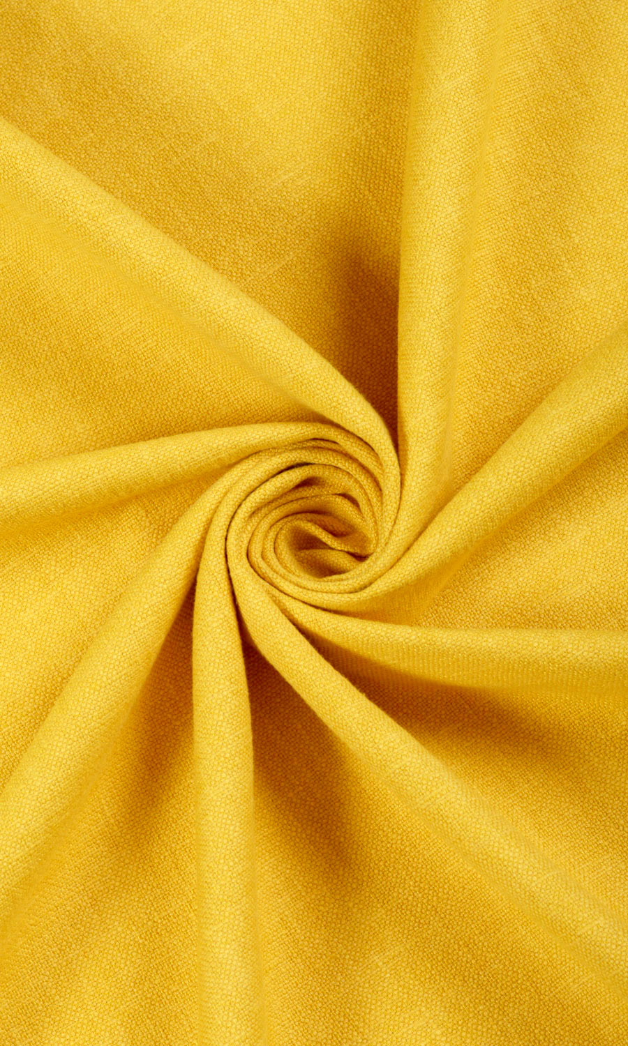 Linen Blend Window Curtains (Yellow)
