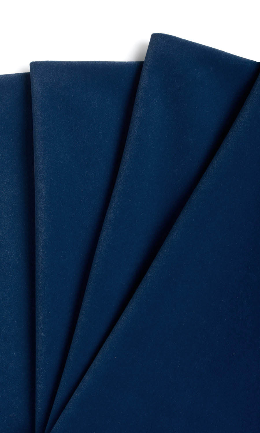 Velvet Drapery (Navy Blue) Extra Long Short Wide