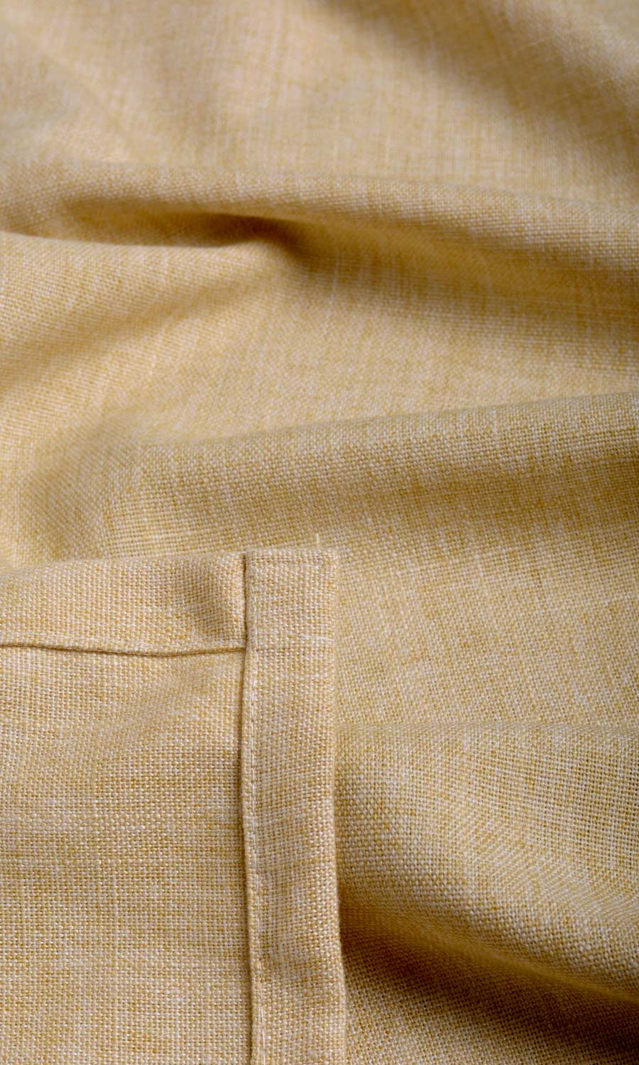 Linen Texture Any Size Style Curtains (Cinnamon Beige)