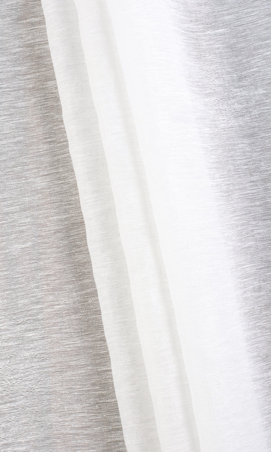 Plain Sheer Curtains / Drapes / Window Drapery Panels (White)