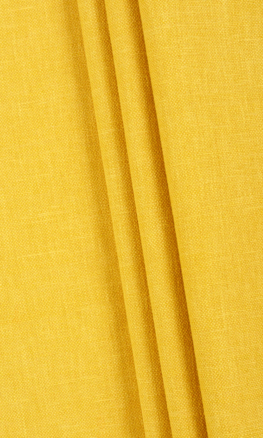 Linen Blend Curtains / Drapes / Window Drapery Panels (Yellow)