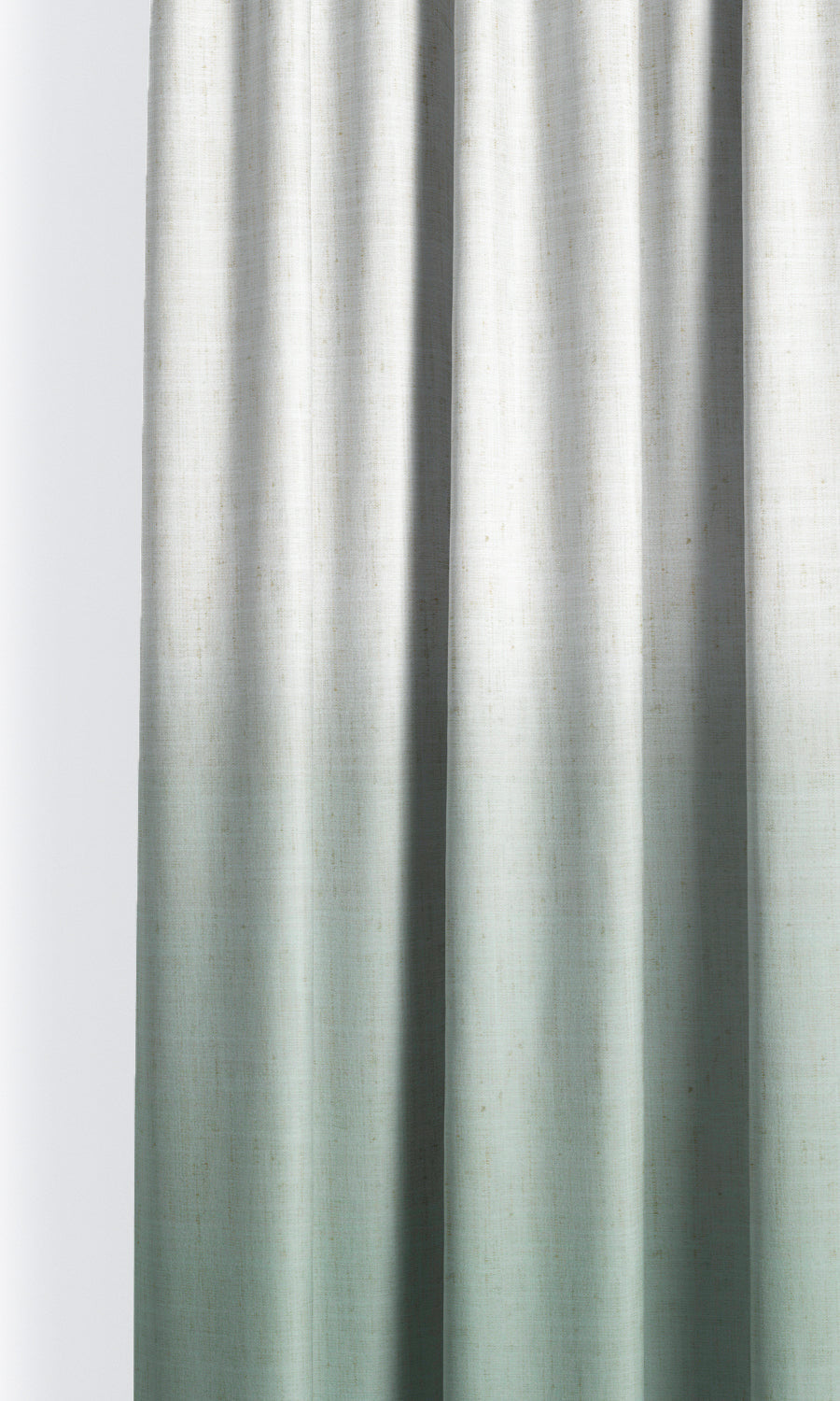 Two-Tone Ombre Drapes (Teal Blue/ White)