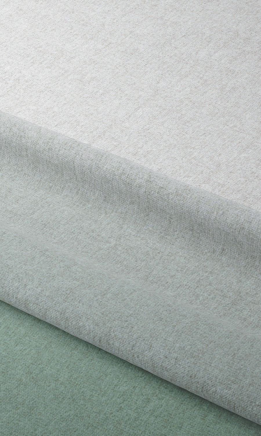 Two-Tone Ombre Drapes (Teal Blue/ White) Extra Long Short Wide