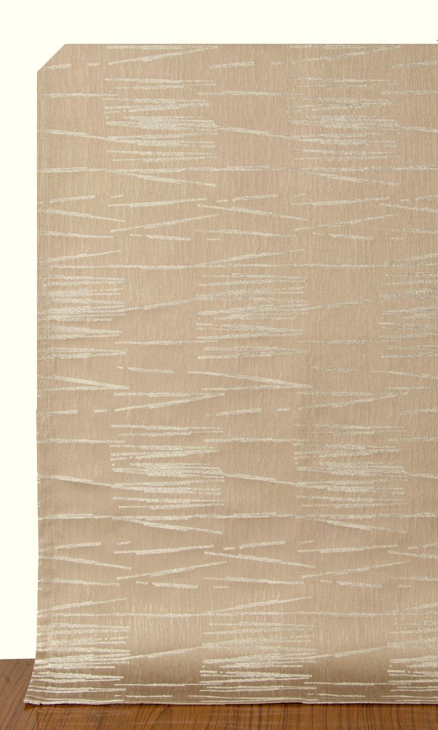 Abstract Patterned Drapery for Living, Bedroom, Kitchen, Bathroom (Pink-Beige)