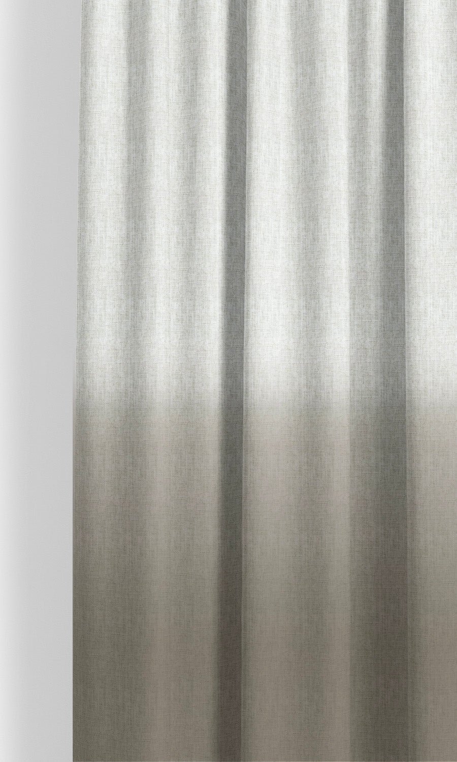 Two-Tone Ombre Roman Blinds ( Gray/ White)