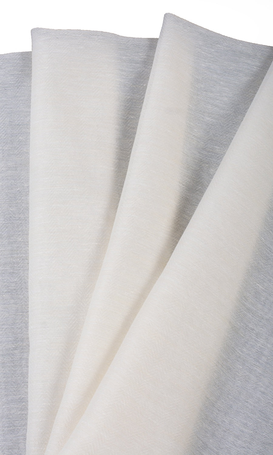 Textured Sheer Pinch Pleat, Rod Pocket, Eyelet Curtains (Warm White)