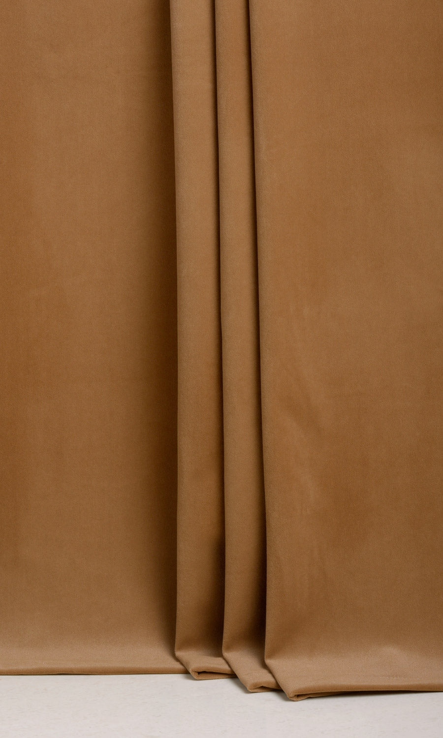 Velvet Curtains / Drapes / Window Drapery Panels (Burnt Orange/ Brown)