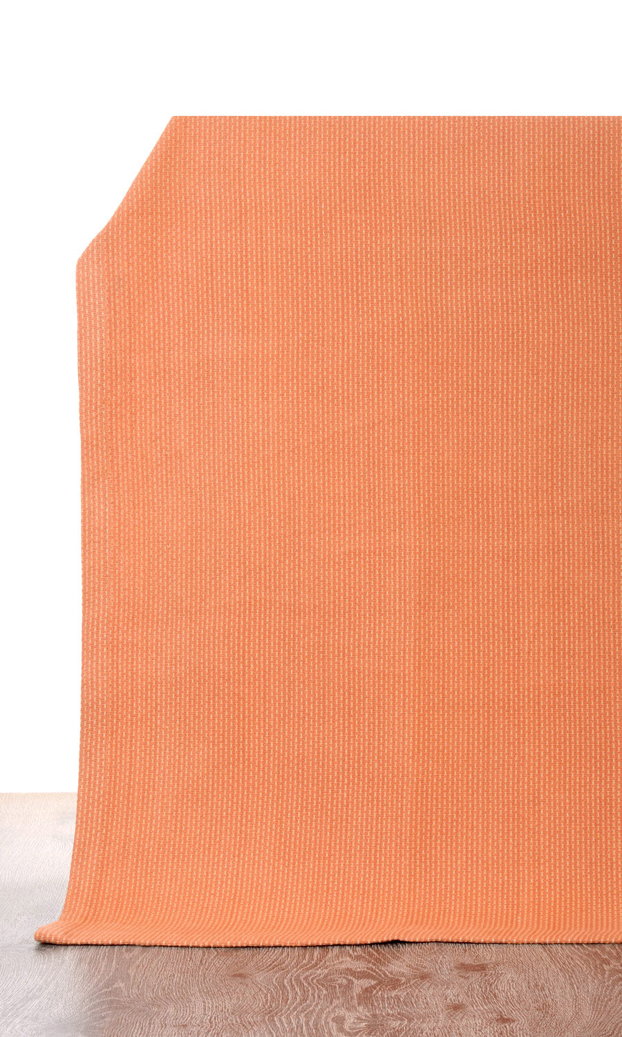 Cotton Window Shades (Orange) for Living, Bedroom, Kitchen, Bathroom