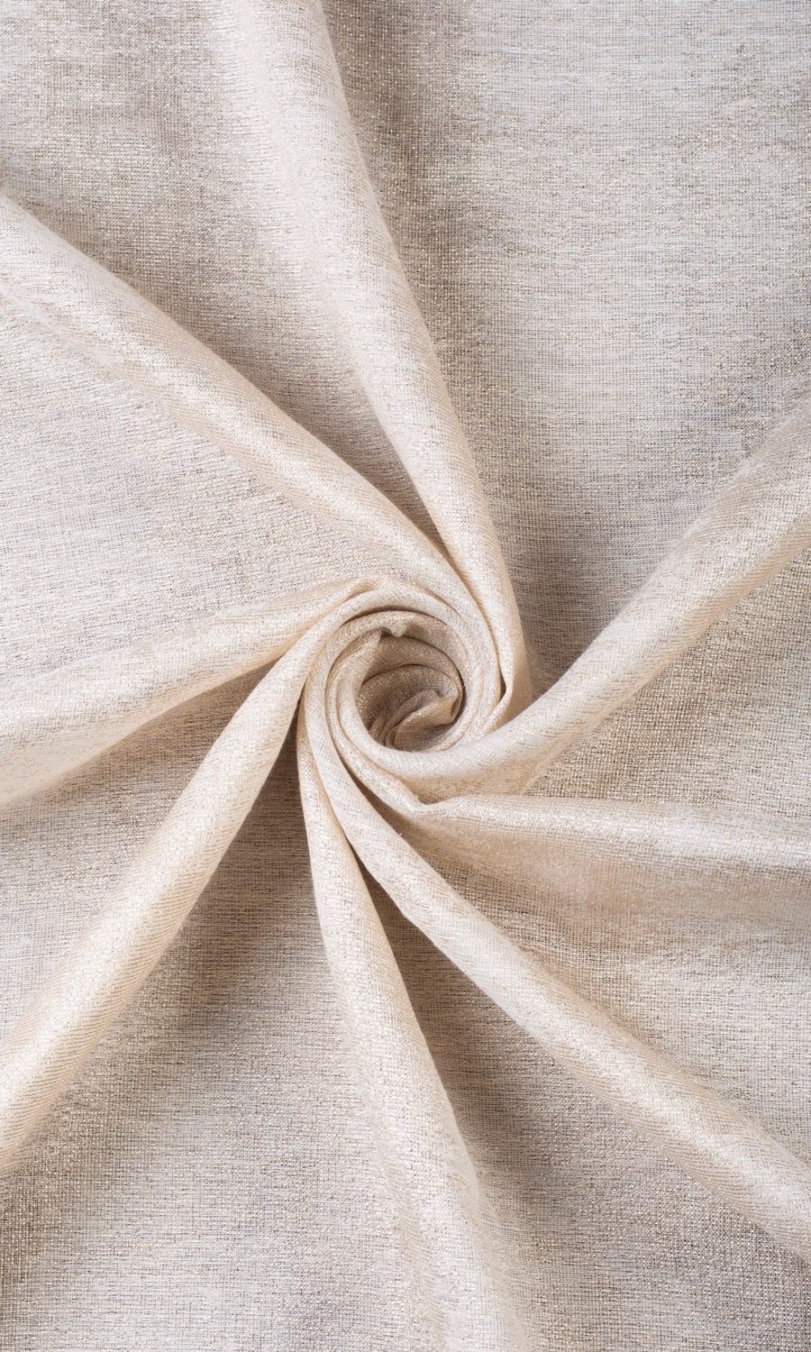 Textured Curtains / Drapes / Window Drapery Panels (Ivory/ Golden)