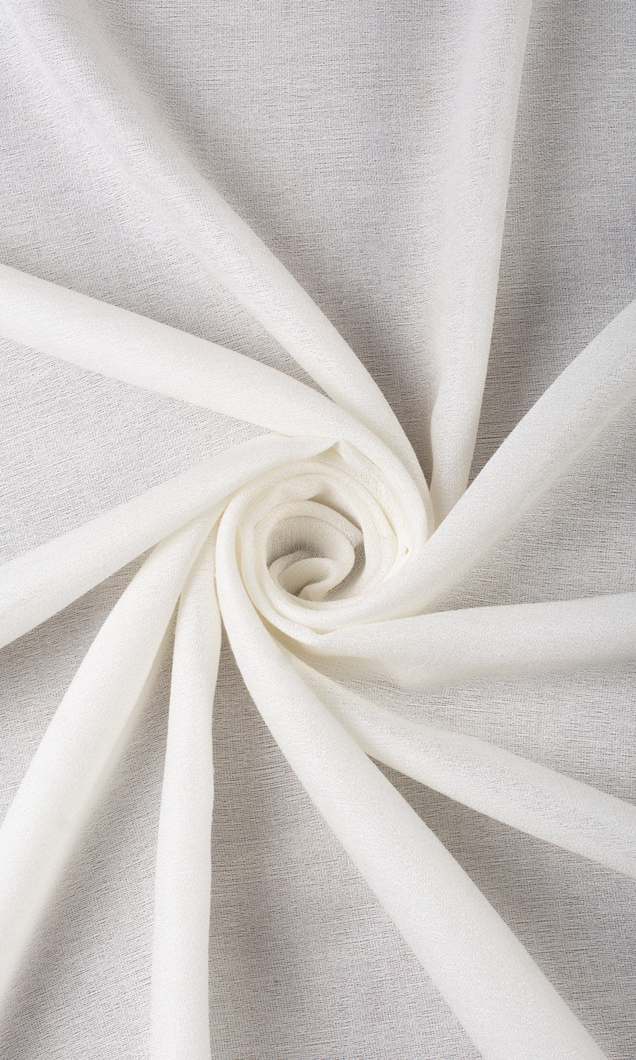 Plain Semi-Sheer Pinch Pleat, Rod Pocket, Eyelet Curtains (White)