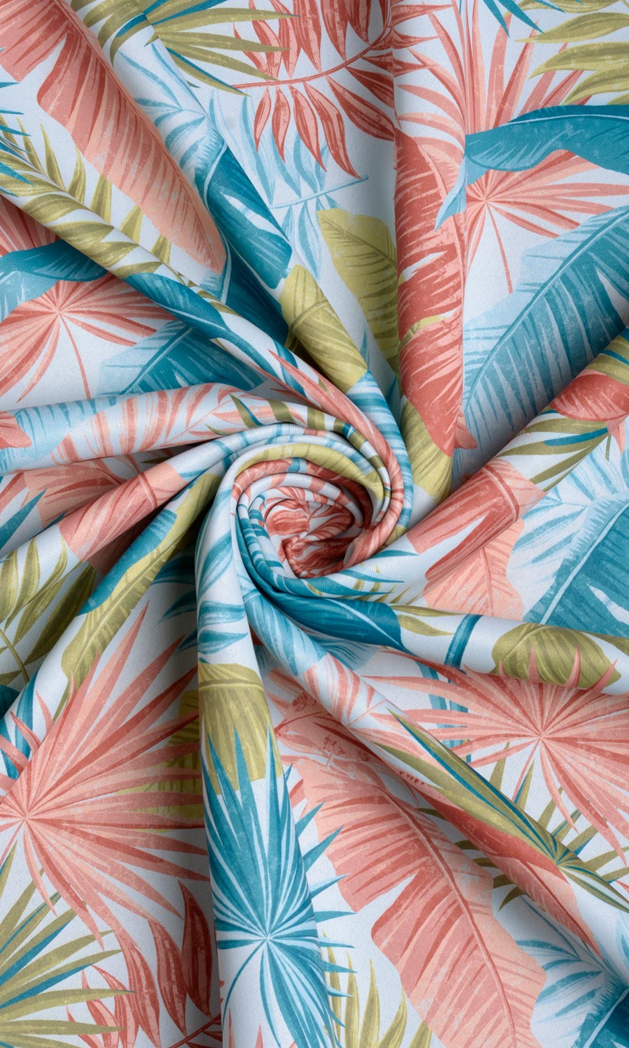 Botanical Floral Custom Curtains (Red/ Blue/ Green)