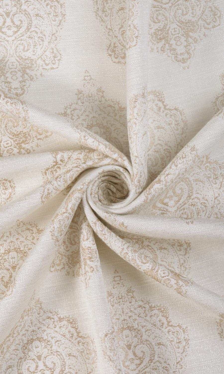 Damask Any Size Style Roman Shades (Off White/ Pale Beige)