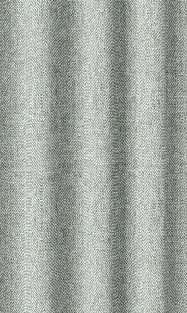 Herringbone Textured Drapes (Pastel Blue)