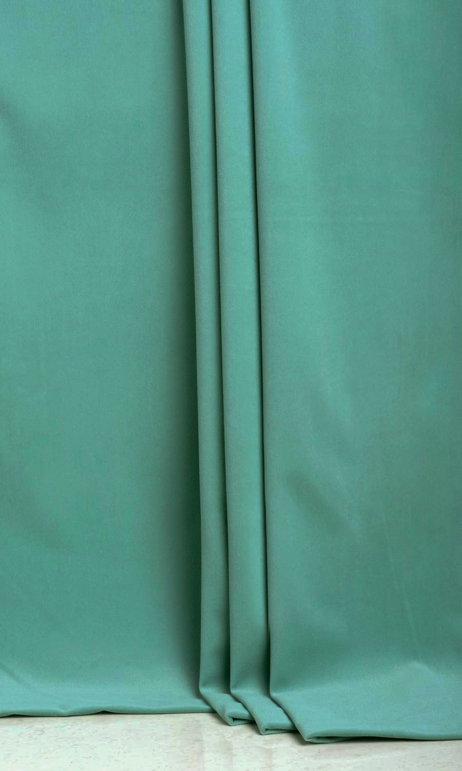 Velvet Curtains / Drapes / Window Drapery Panels (Green/ Blue)