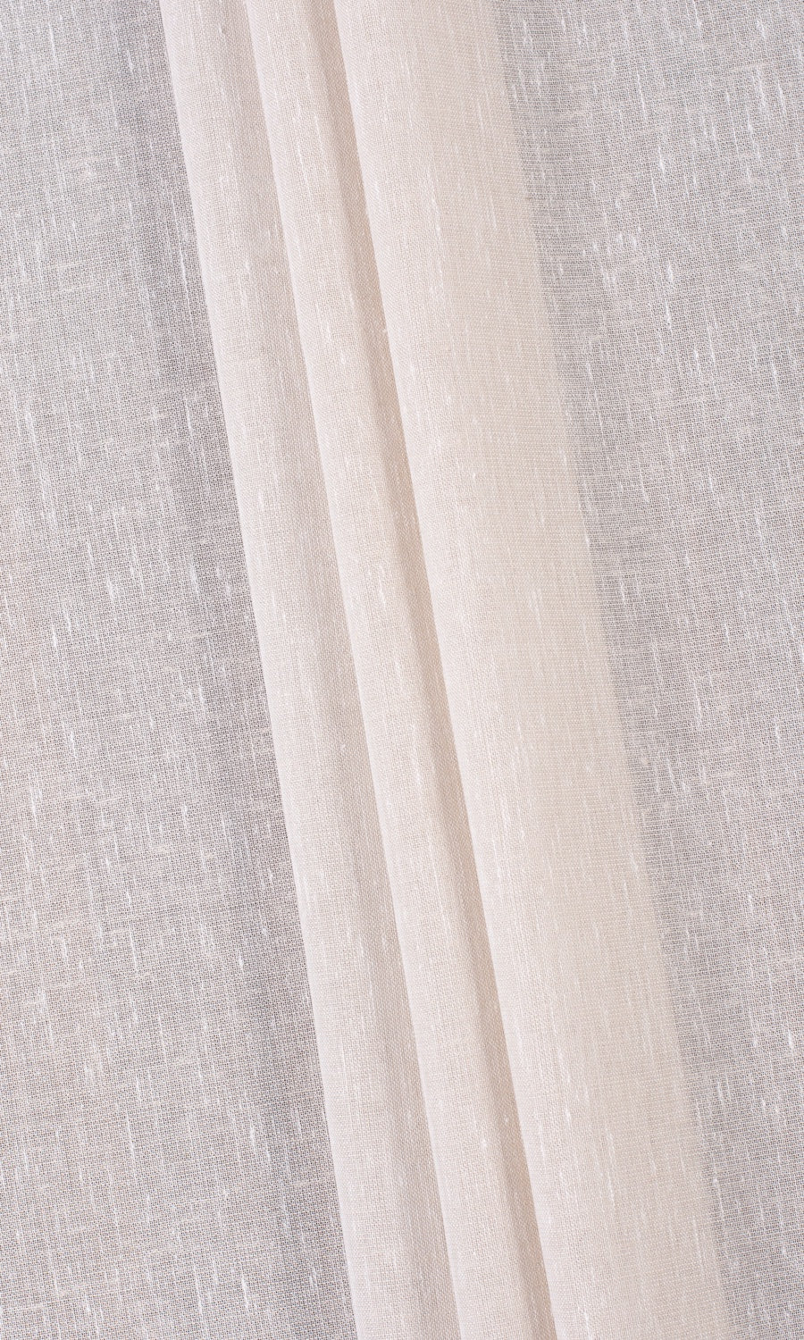 Plain Sheer Drapes for Living, Bedroom, Kitchen, Bathroom (Greige/ Warm Ivory)