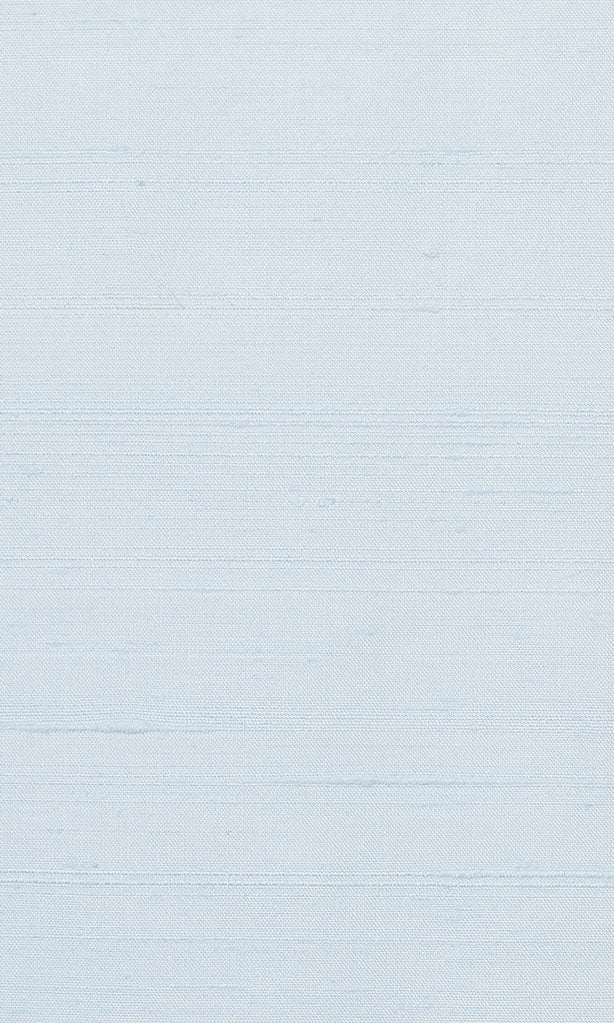 Pure Silk Pinch Pleat, Rod Pocket, Eyelet Curtains (Ice Blue)