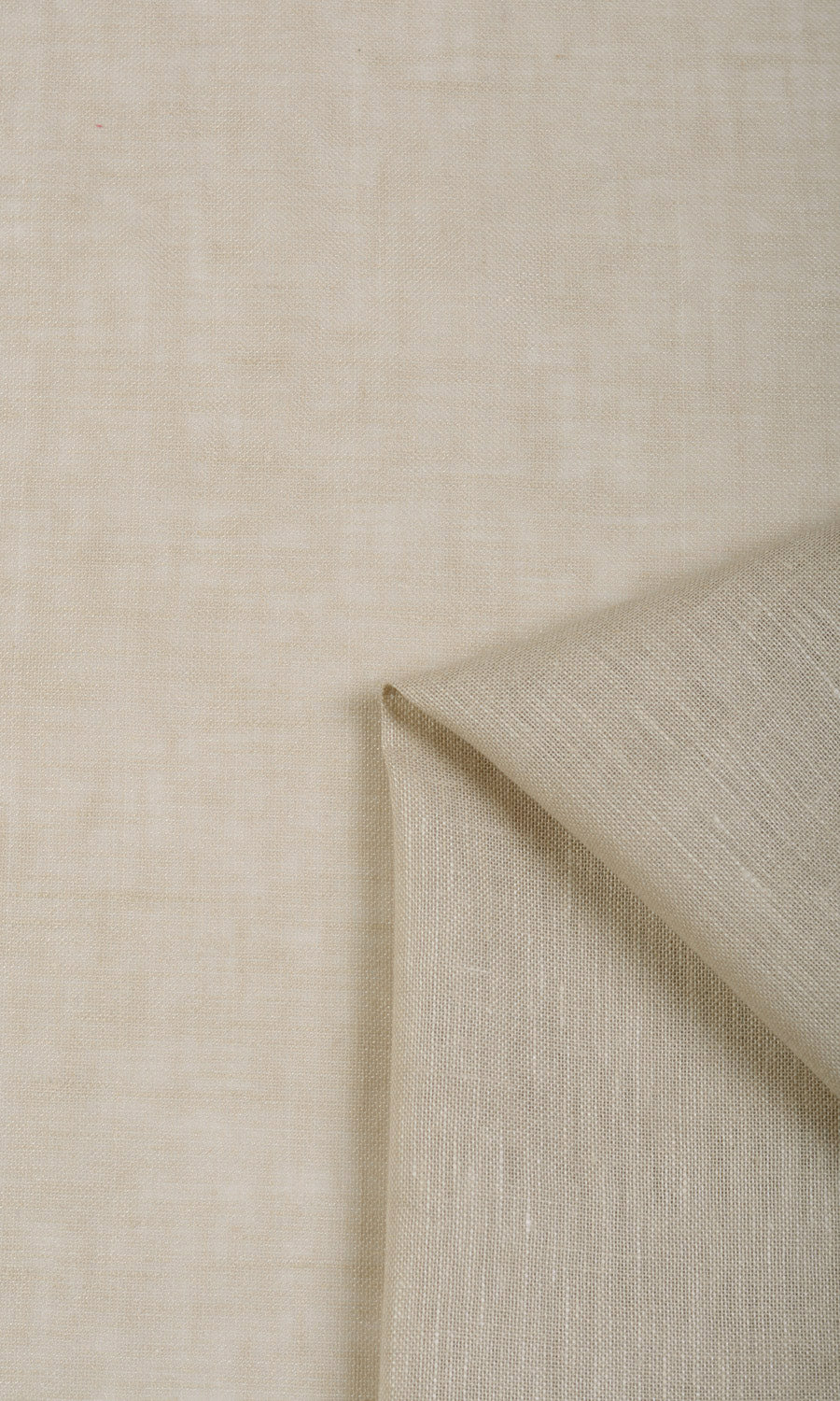 Linen Blend Sheer Pinch Pleat, Rod Pocket, Eyelet Curtains (Beige)