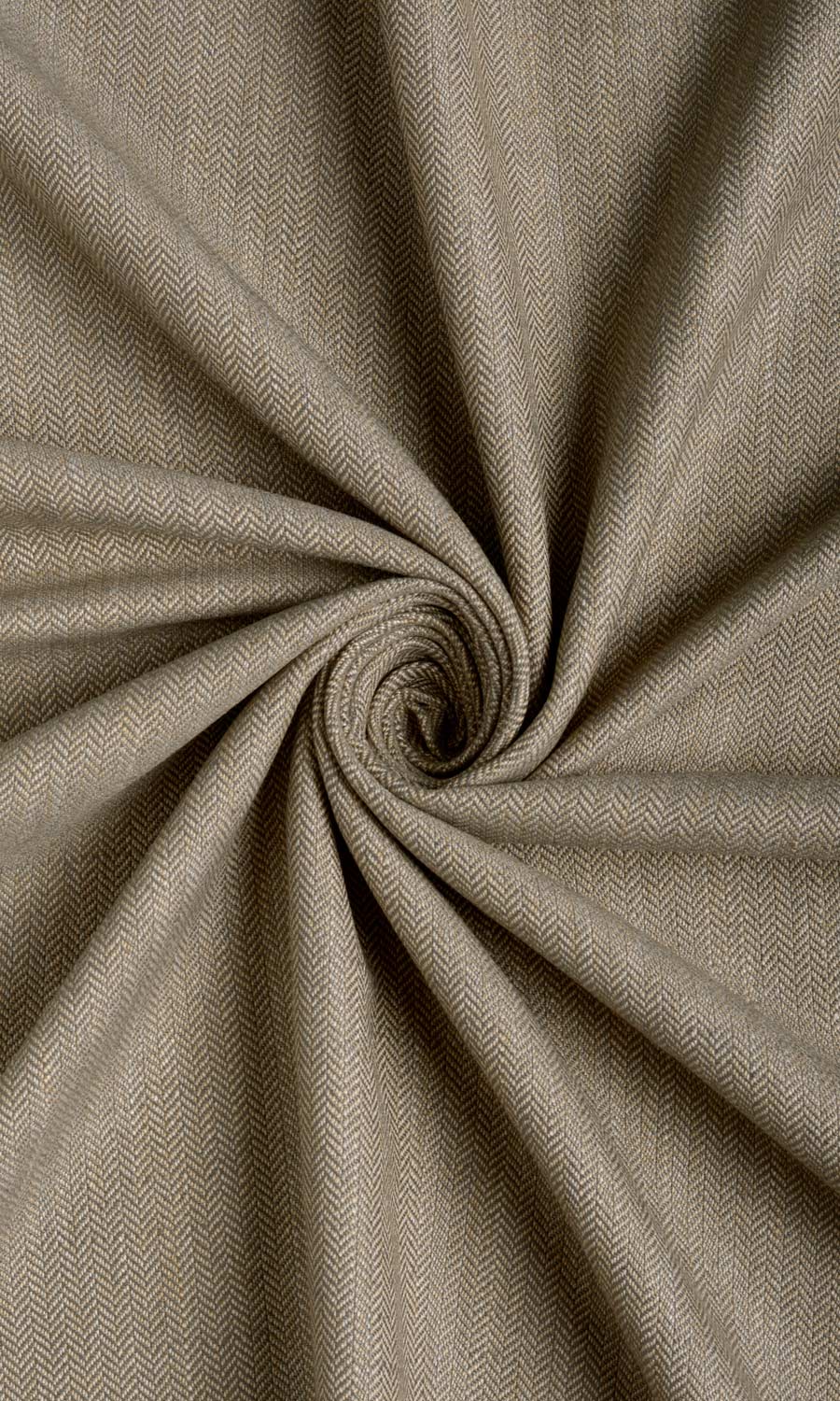 Herringbone Textured Drapes (Mocha Brown)