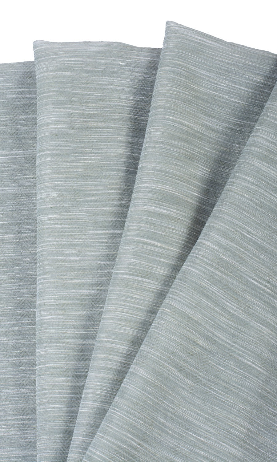 Textured Sheer Drapery (Grey-Green) Extra Long Short Wide