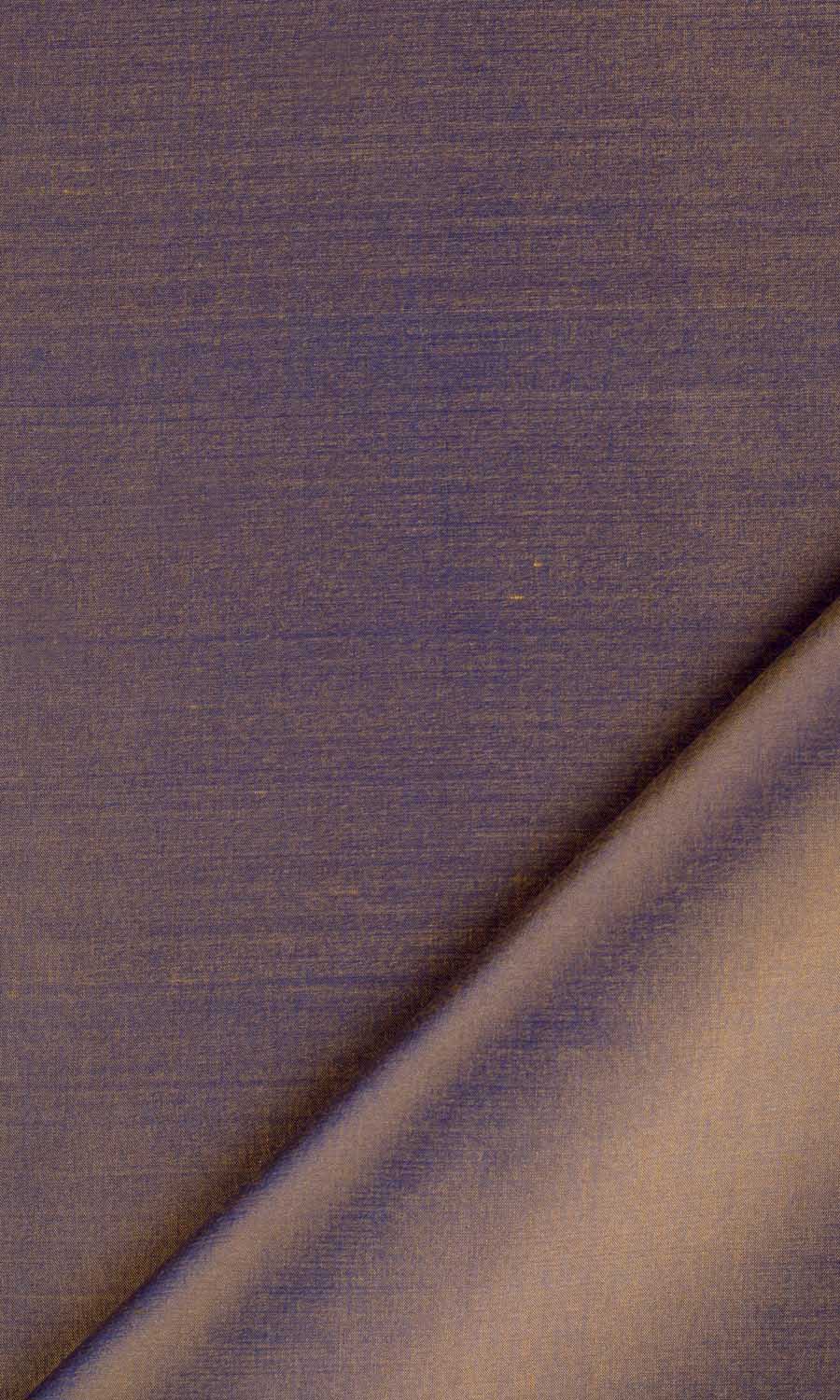 Shantung Silk Curtains / Drapes / Window Drapery Panels (Purple/ Gold)