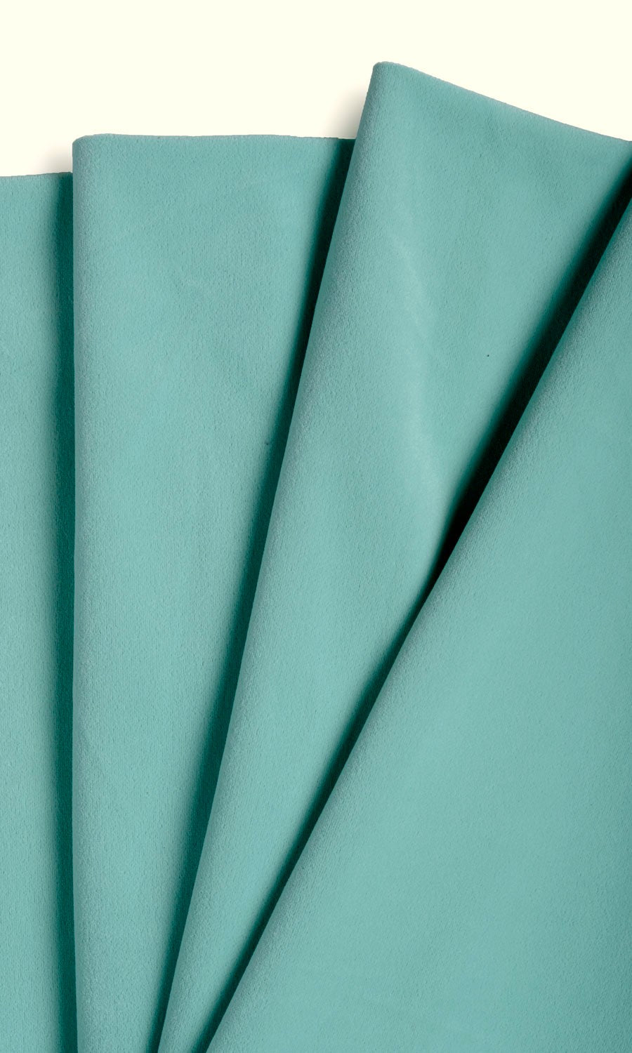 Velvet Window Curtains for Living, Bedroom, Kitchen, Bathroom (Sky Blue)